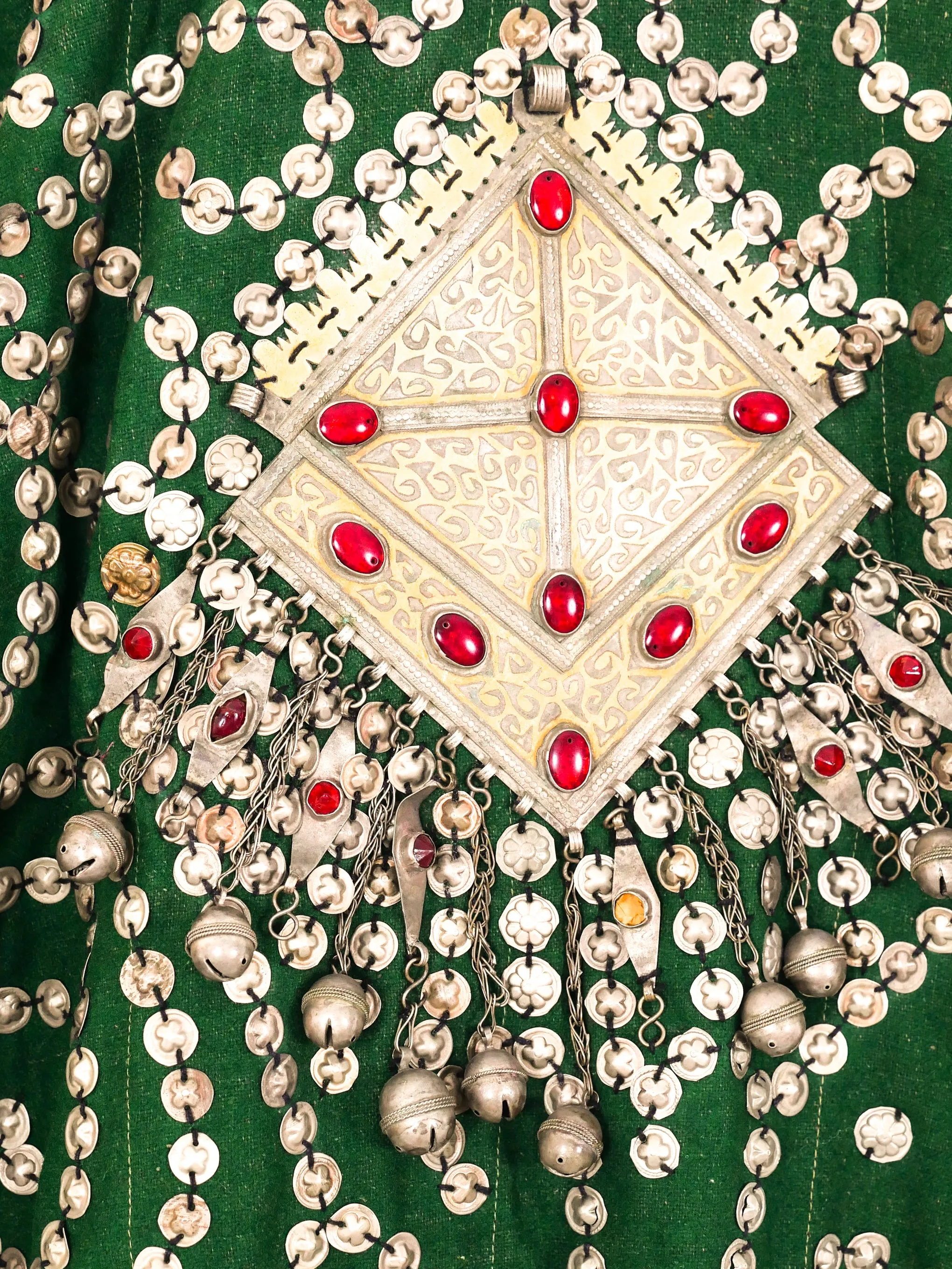 Afghani Coin Embellished Coat