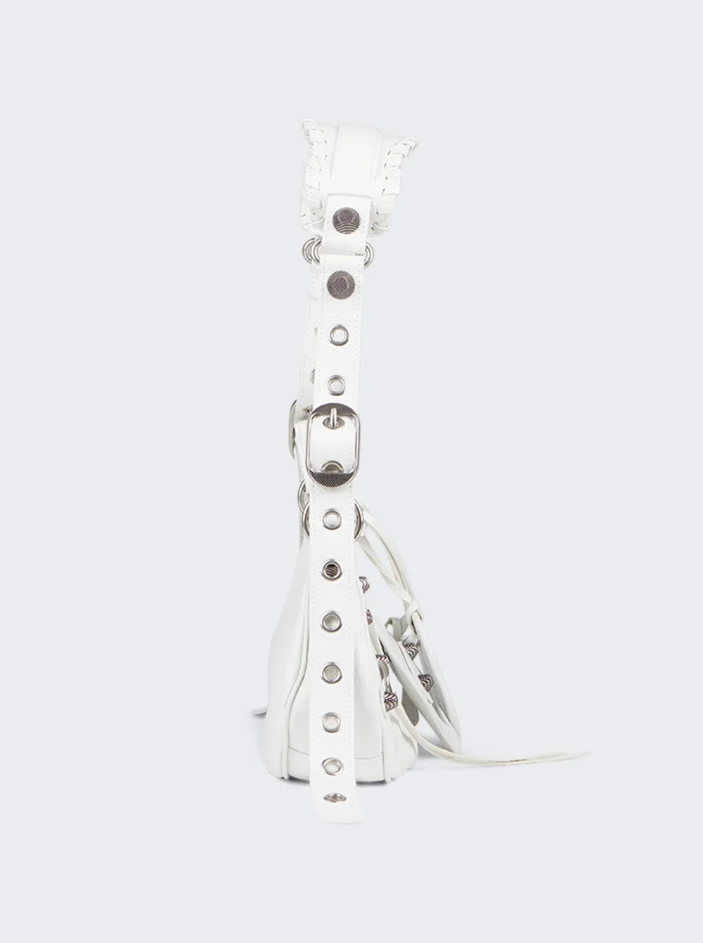 Balenciaga   Le Cagole XS Shoulder Bag Optic White 