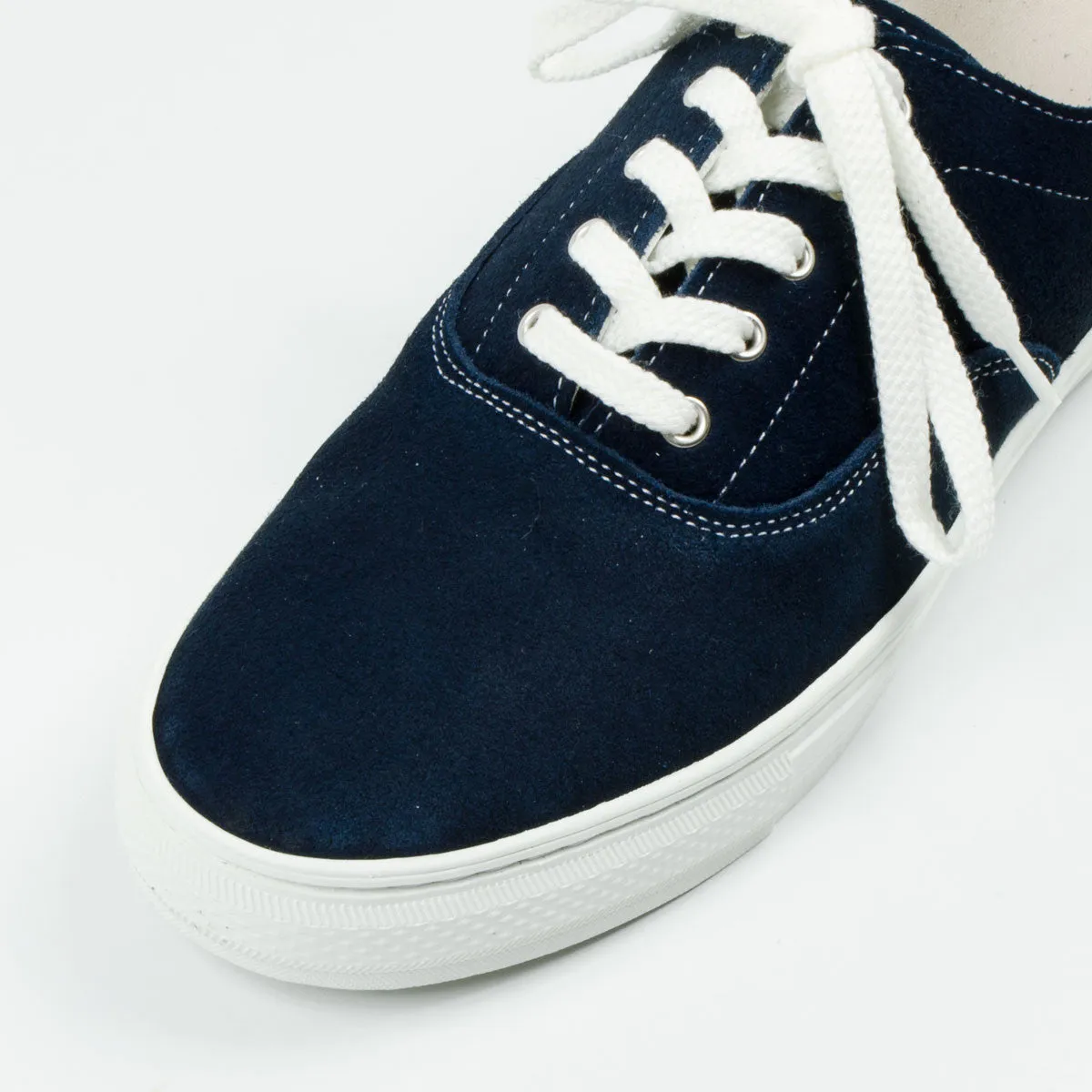Buddy - Dachs Low Suede Sneakers - Navy