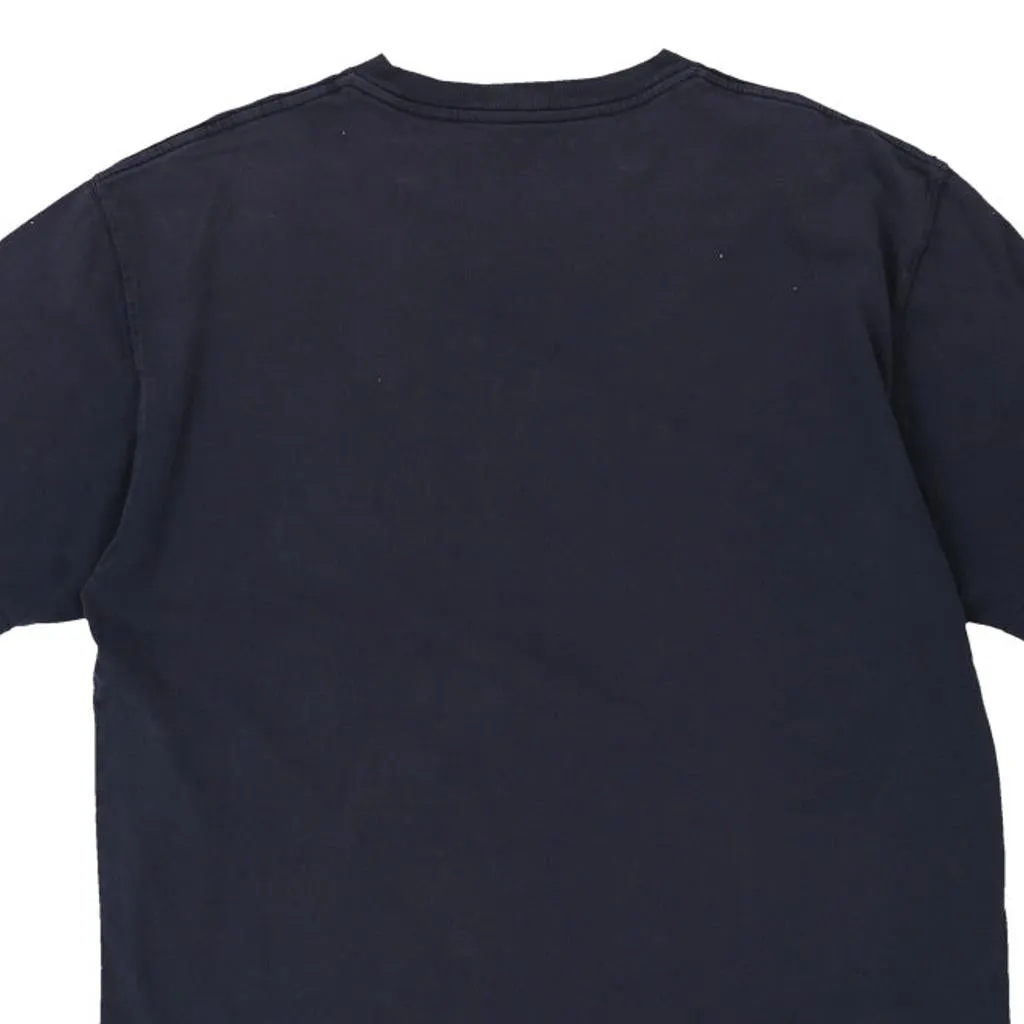 Carhartt T-Shirt - Large Navy Cotton