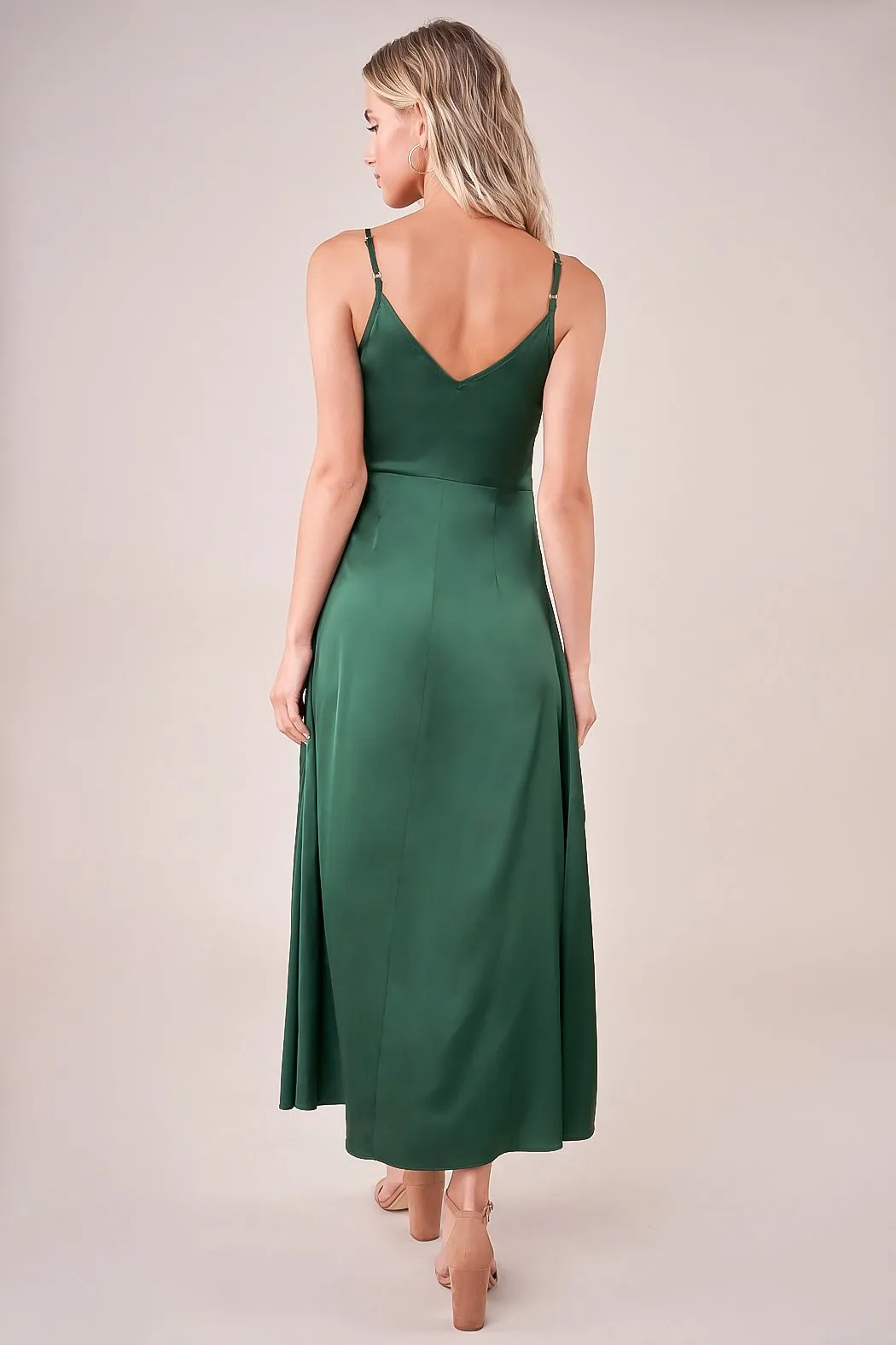 Dreaming Satin Maxi Slip Dress
