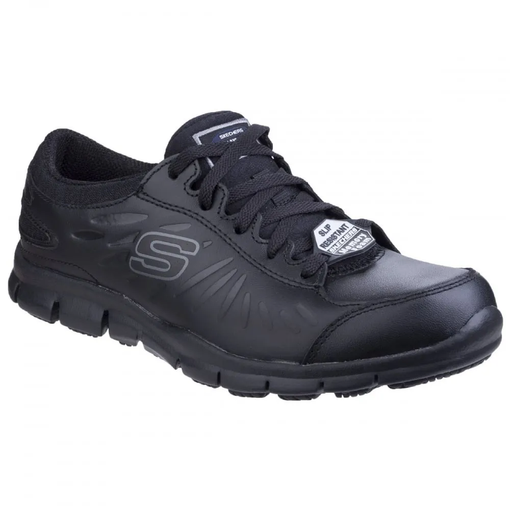 Eldred Slip Resistant Lace Up Work Shoe