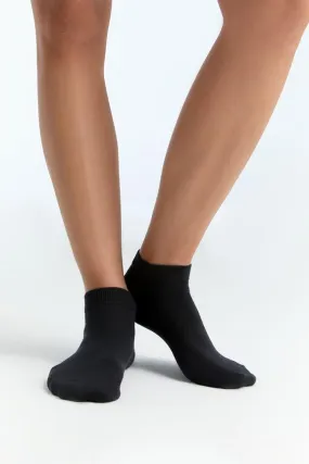 Evermind Multipack X6 Socks Unisex Black 