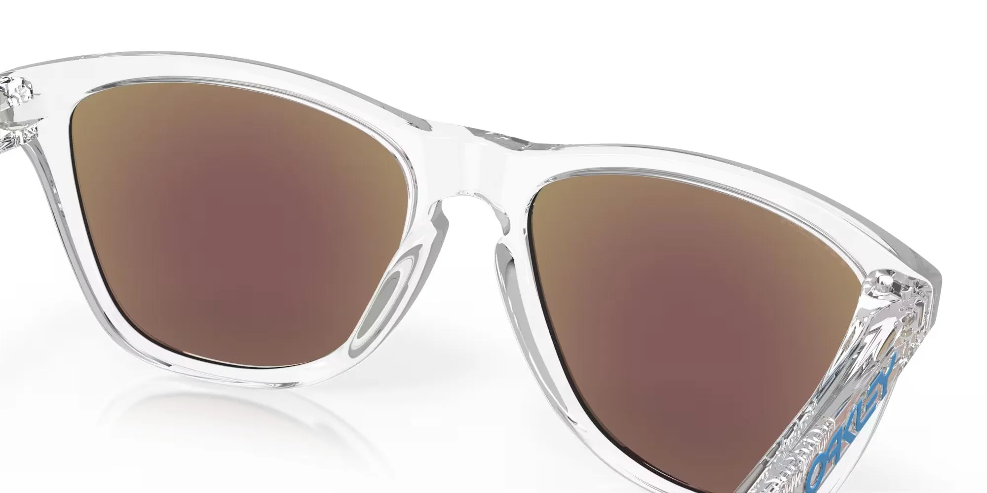Frogskins - Crystal Clear w/ Prizm Sapphire