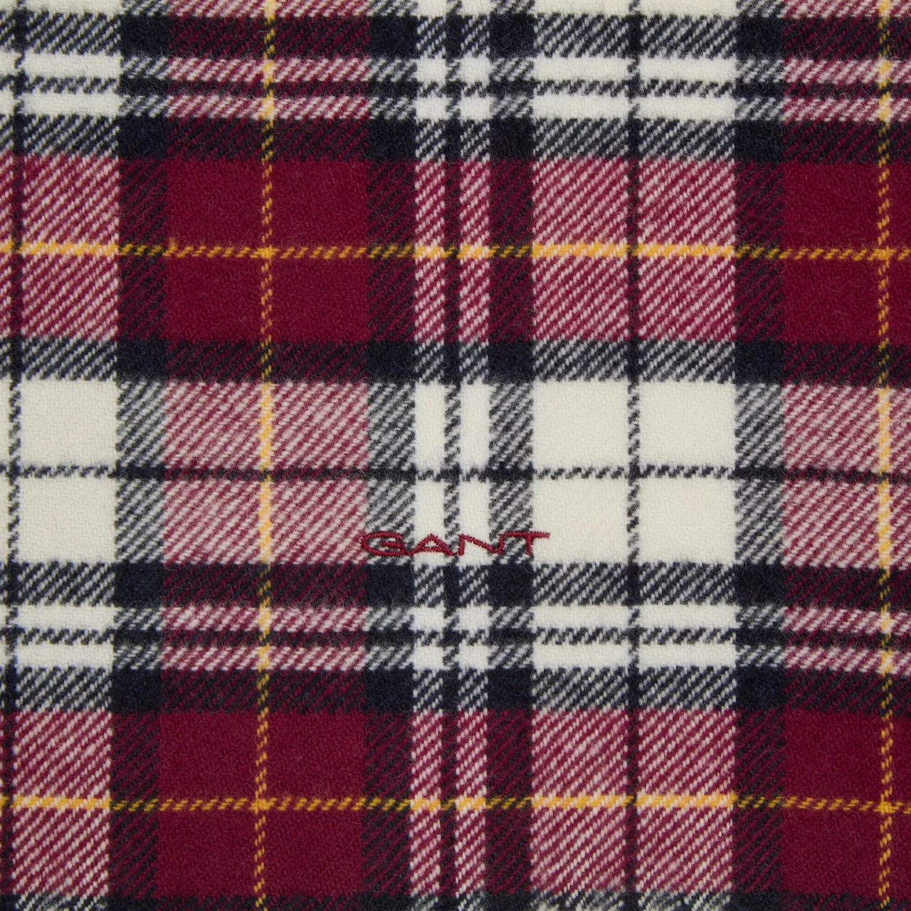GANT Checked Fringed Scarf - 638