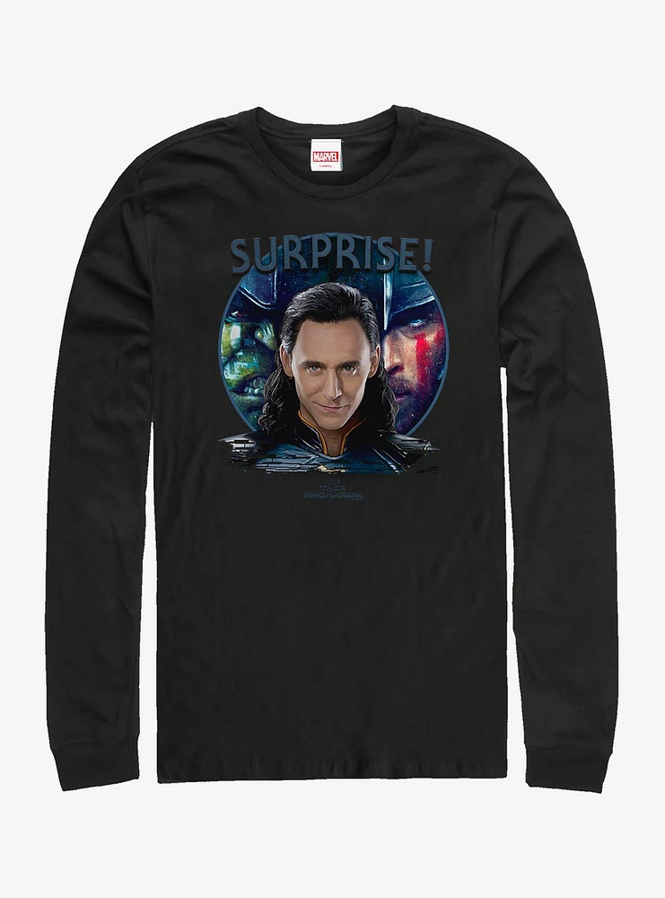 Hot Topic Marvel Loki Surprise Trio Long-Sleeve T-Shirt