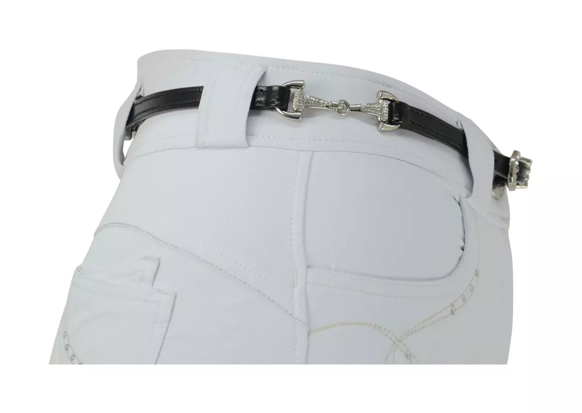 Hy Elegant Diamante Snaffle Bit Belt