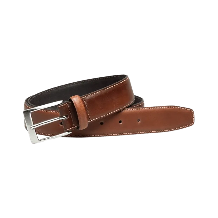 Ibex Stitched Edge Leather Belt