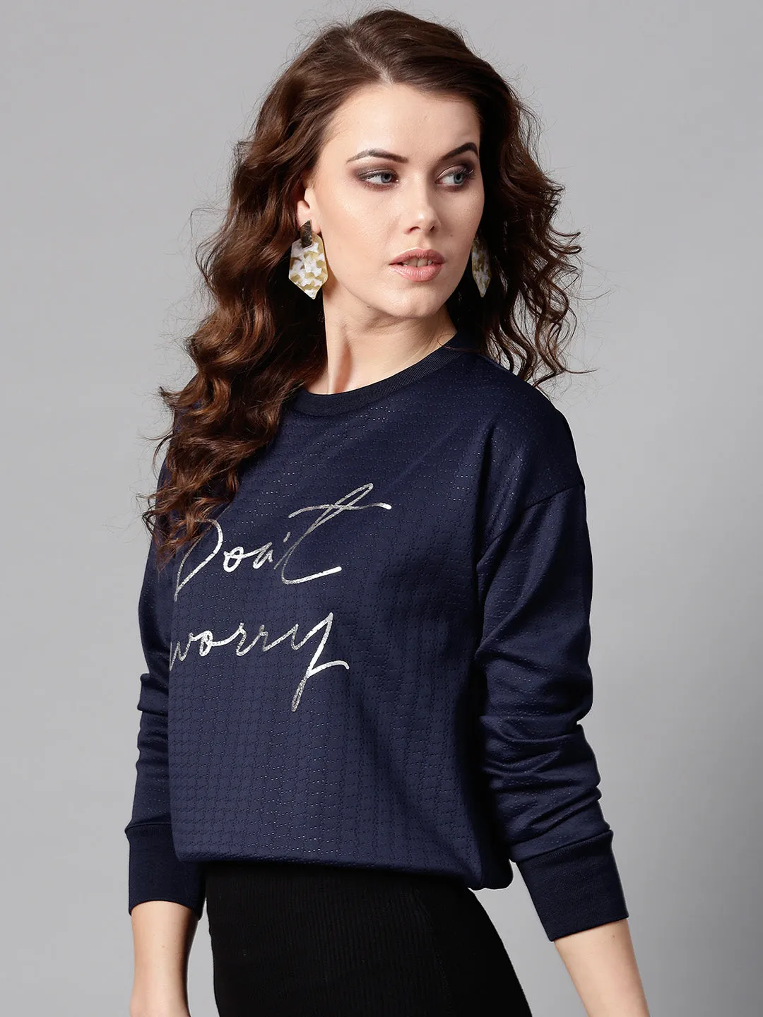 Jacquard Sweatshirt