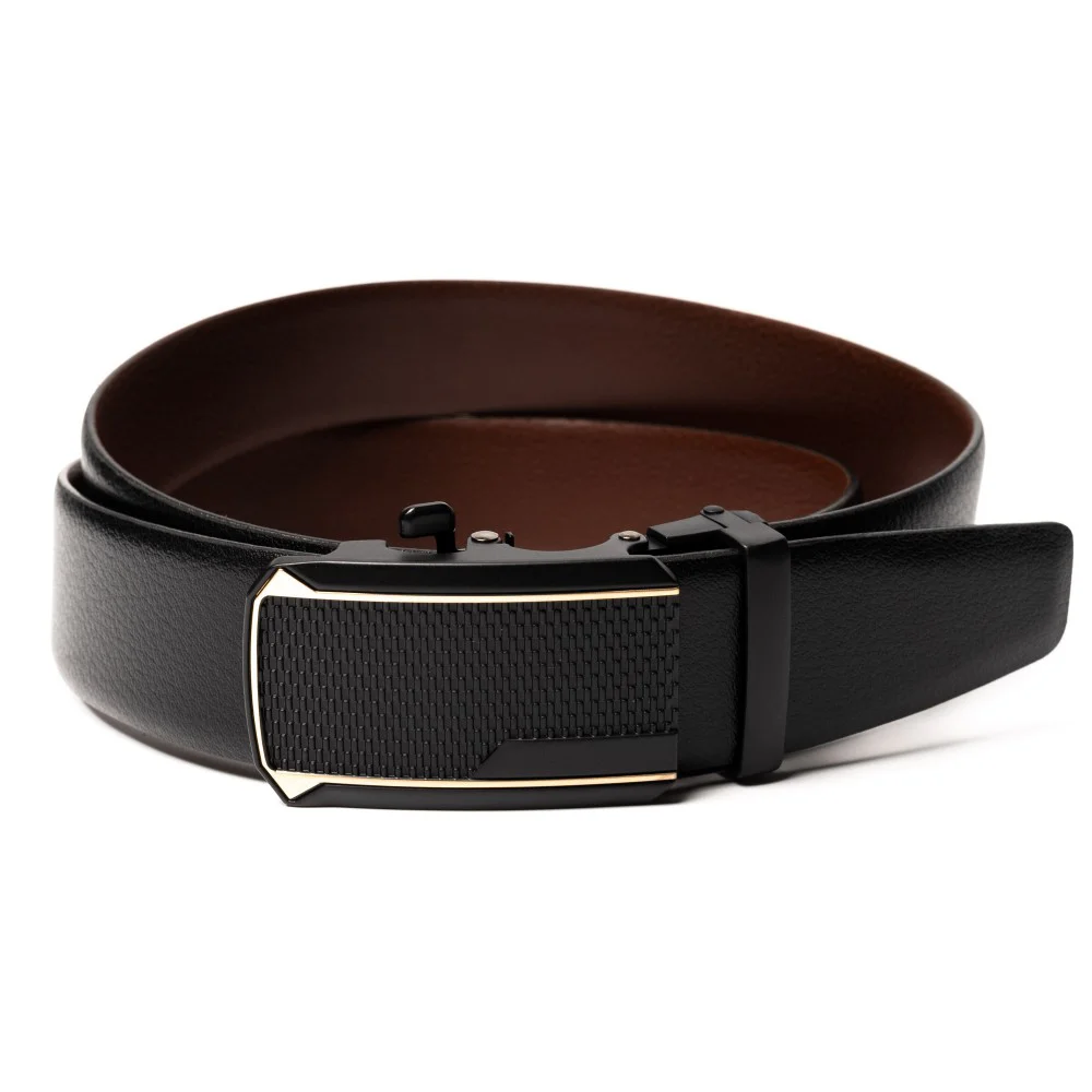 Men's Reversible Italian Leather Belt (LC1Z004)