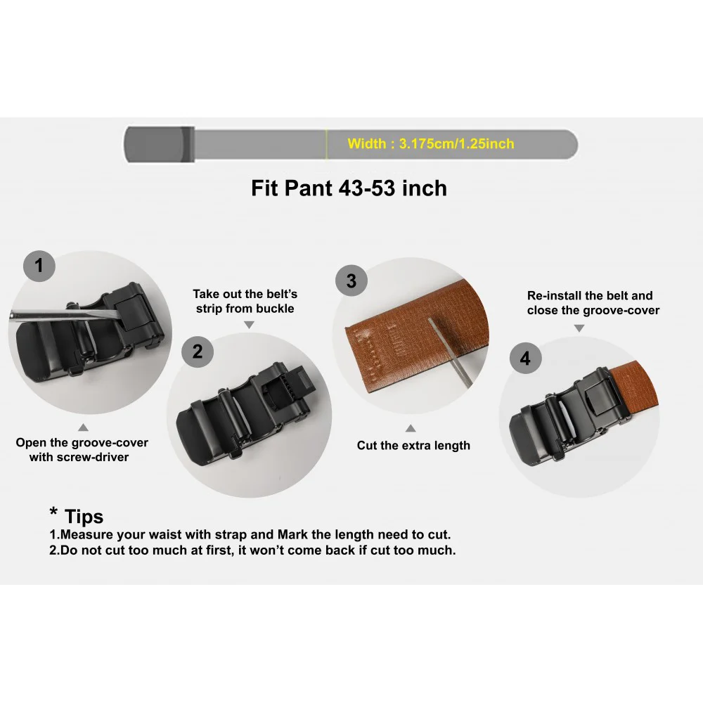 Men's Reversible Italian Leather Belt (LC1Z004)