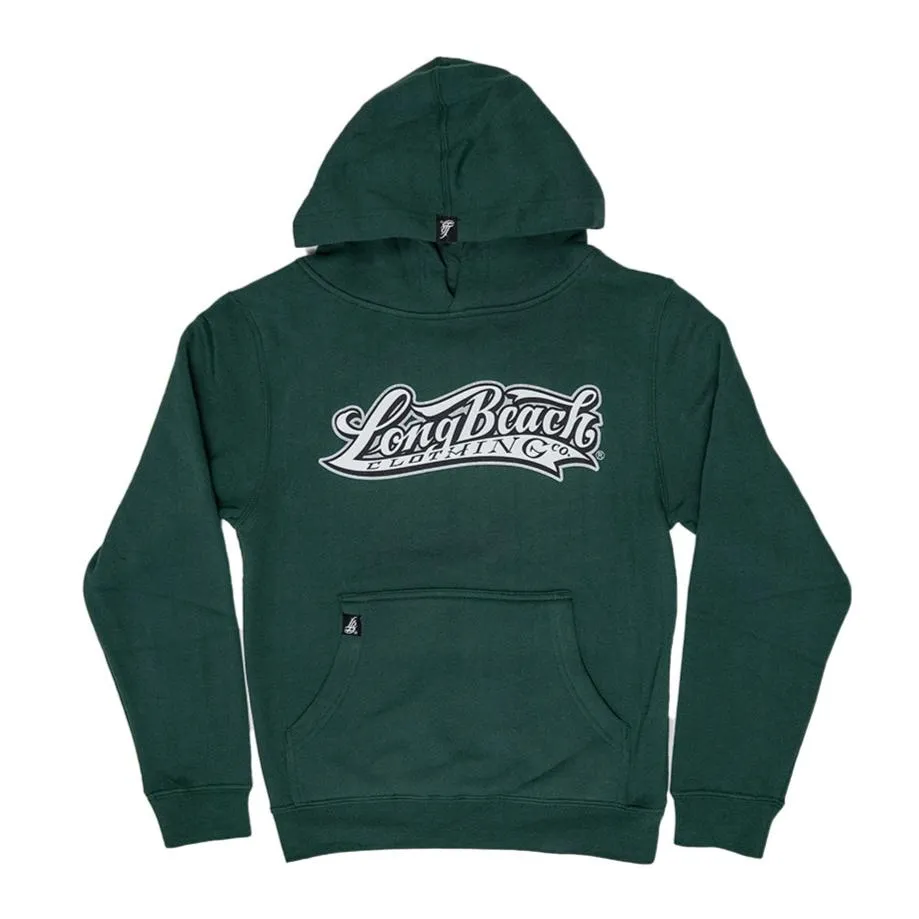 OG Logo Youth Alpine Green Pullover Hoodie