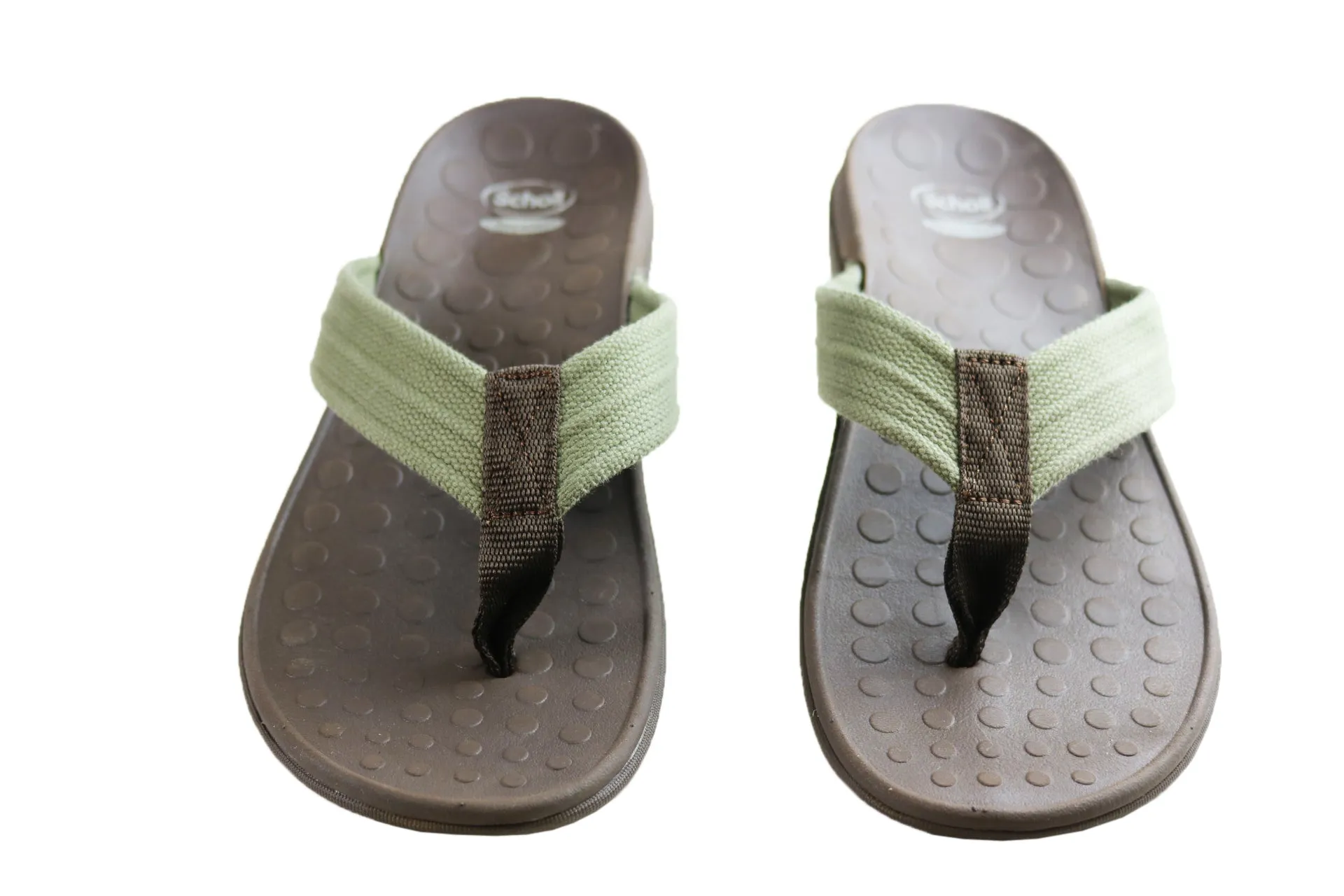 Scholl Orthaheel Whack Mens Supportive Comfortable Thongs
