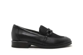 SoftWaves Gaby Supreme Black/Pony Loafer