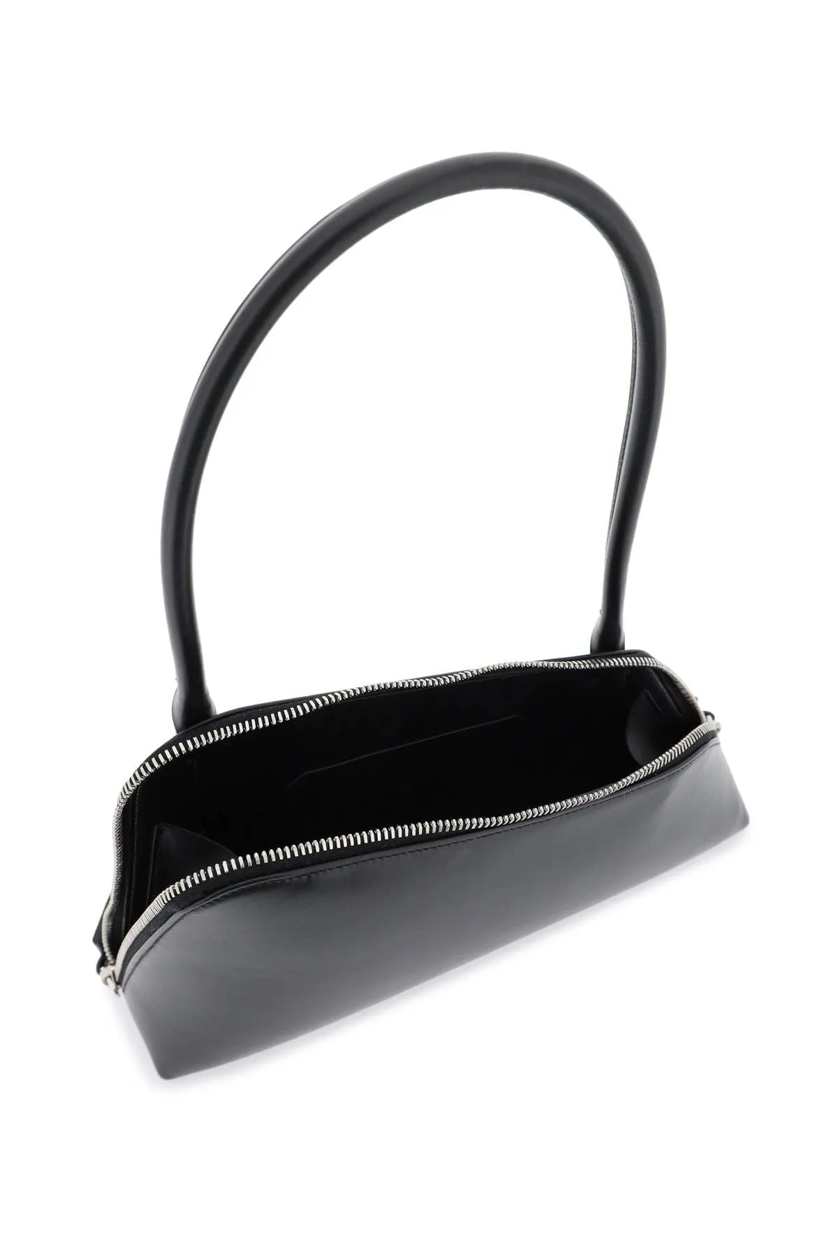 The Attico    The Attico Leather Sunrise Shoulder Bag
