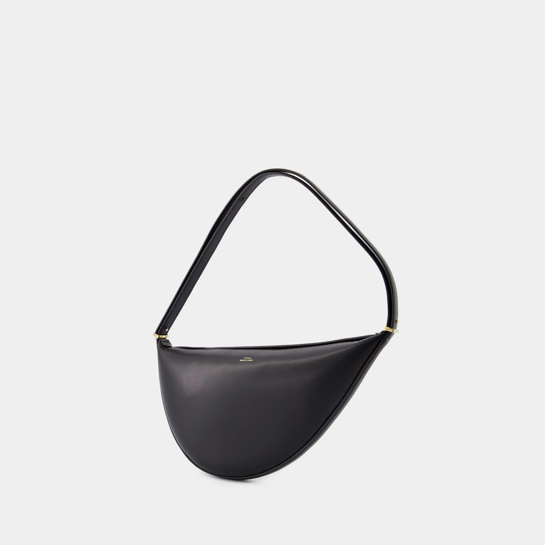 TOTEME  Scoop Shoulder Bag - TOTEME - Leather - Black