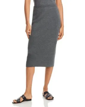 Wool Midi Skirt